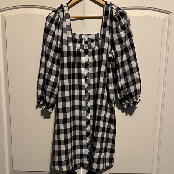 Mud Pie Dresses & Skirts - Mud Pie Black and White Checkered Dress